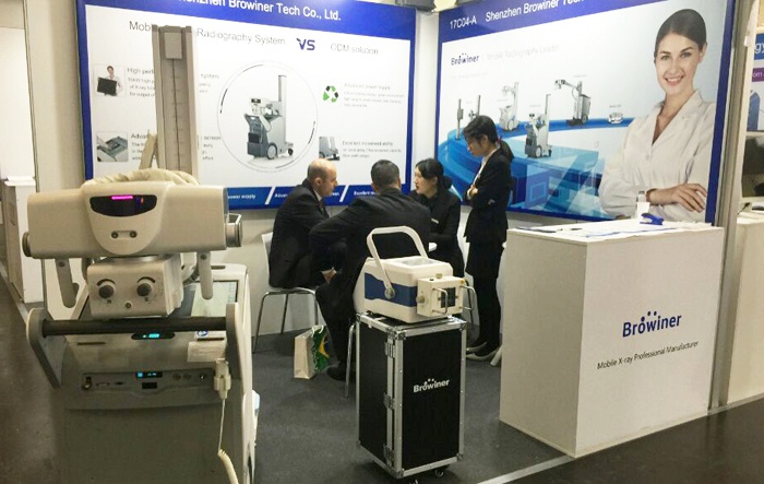 Browiner Shined at the 2017 MEDICA Germany